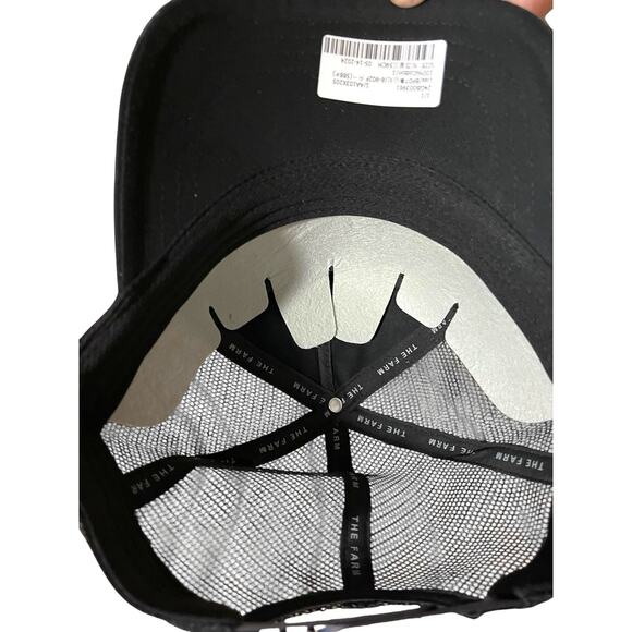 NEW Goorin Bros. Black Cameo GOORIN Trucker Hat the Farm Mesh‎ NWT OSFA - Picture 9 of 10